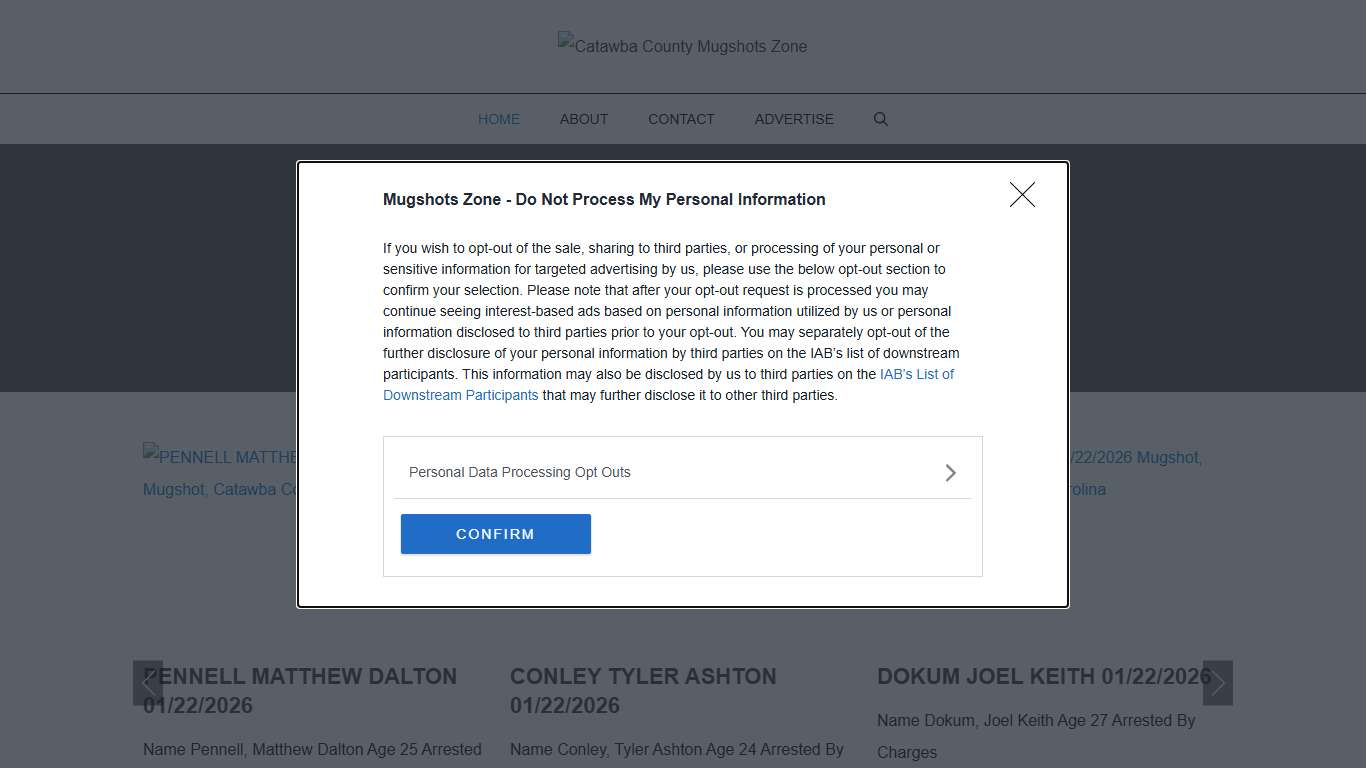 Catawba County Mugshots Zone